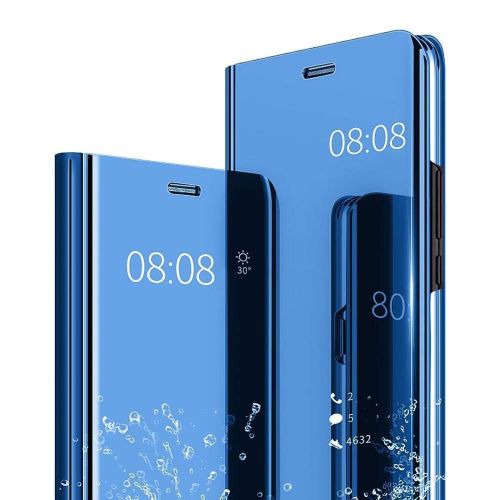 Indiacase Compatible with Samsung Galaxy M11 Mirror Flip Cover