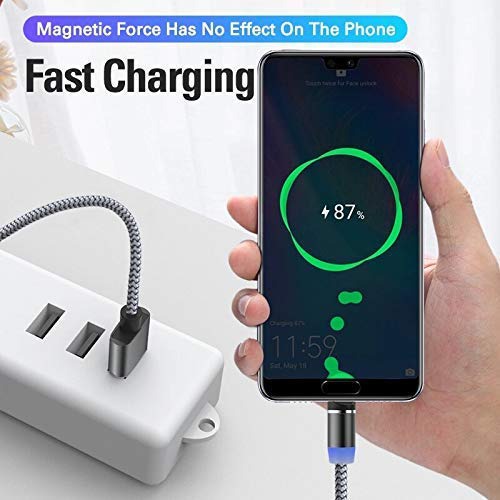 Multi Charging Cable, 3 in 1 Nylon Braided