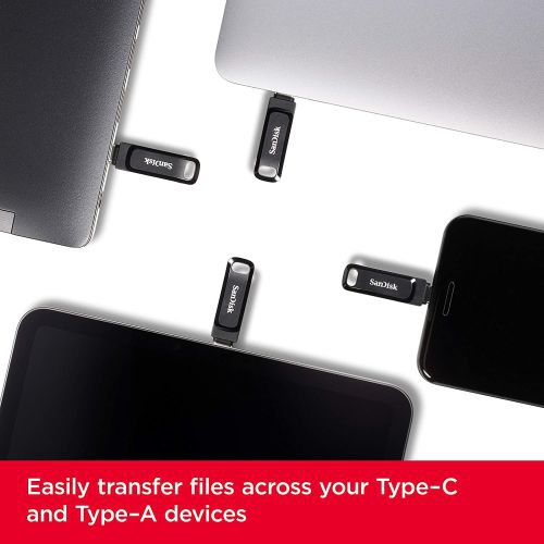 SanDisk Ultra Dual Drive Go Type C Pendrive for Mobile 64GB, 5Y - SDDDC3-064G-I35